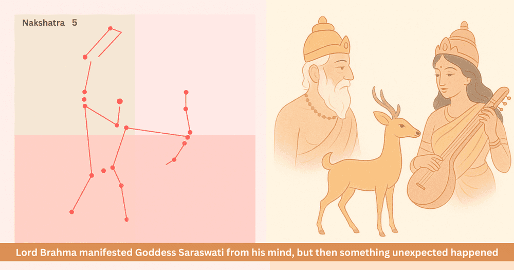 Origin of Mrigashira Nakshatra: The Vedic Message in the Story of Brahma, Saraswati and Shiva