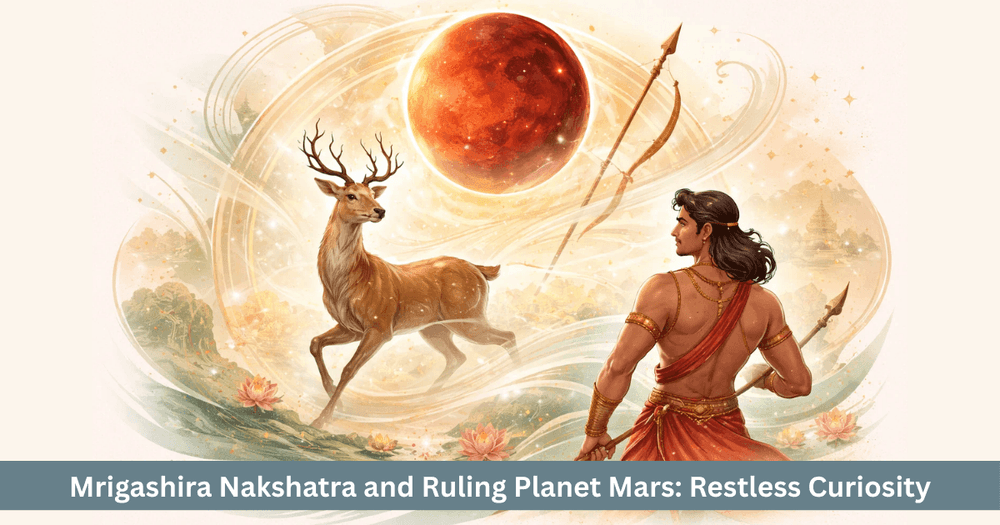 Mrigashira Nakshatra Ruling Planet Mars – Meaning and Traits