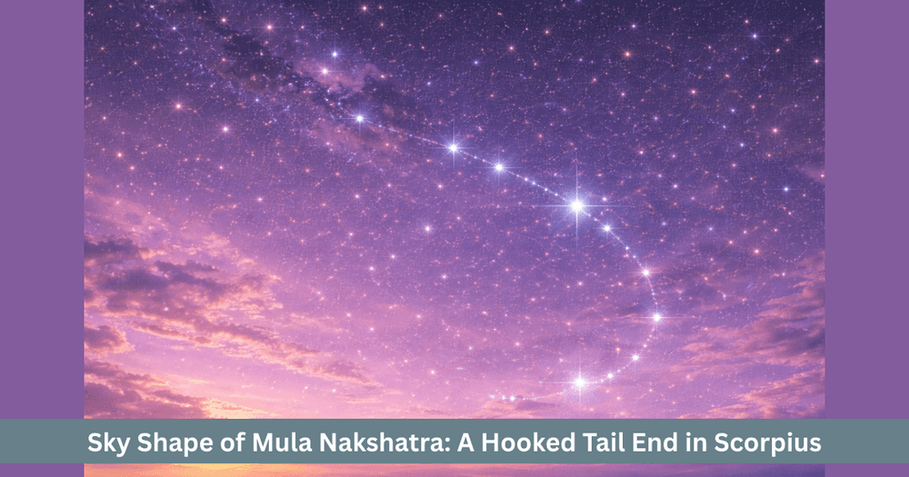 Mula Nakshatra and Its Hooked Tail End