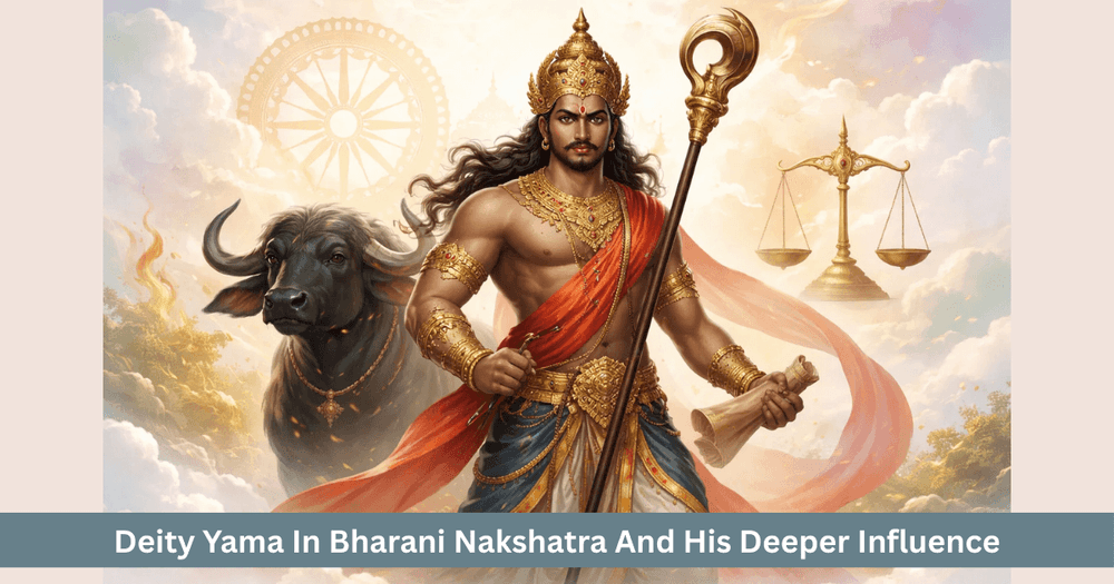 Yama in Bharani Nakshatra: Dharma and Inner Discipline
