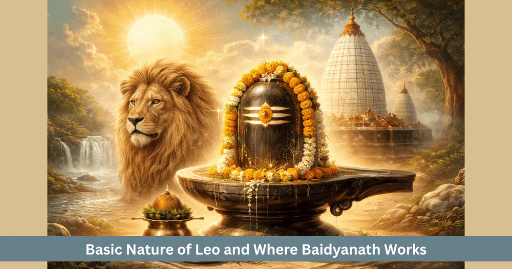 Leo zodiac sign and Baidyanath Jyotirlinga