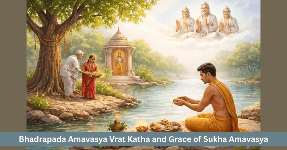 Bhadrapada Amavasya Vrat Katha and Sukha Amavasya