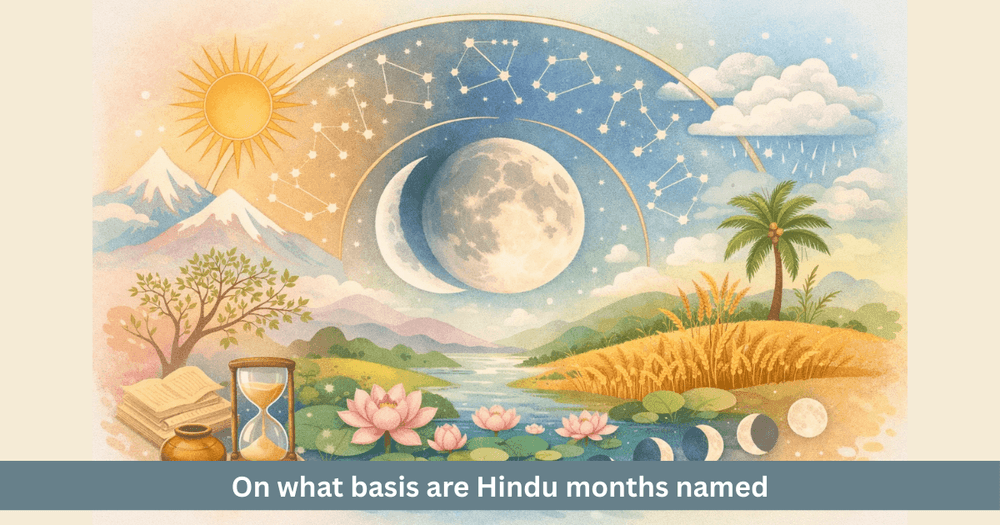 Hindu Months: Names and Astronomical Basis