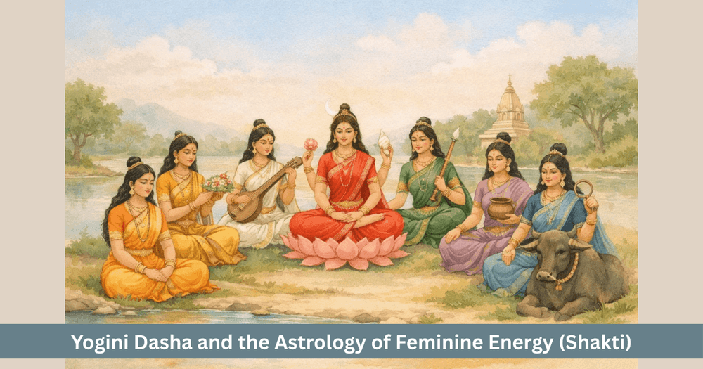 Yogini Dasha Eight Goddesses Shakti Divine Feminine Power