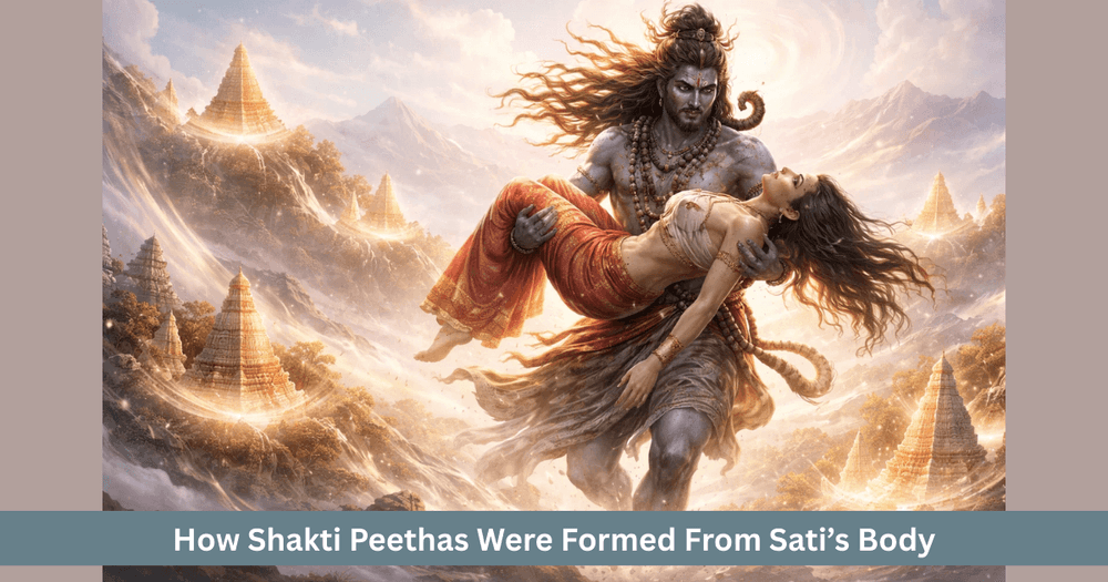 Formation of Shakti Peethas – Sacred Centers from Sati’s Body