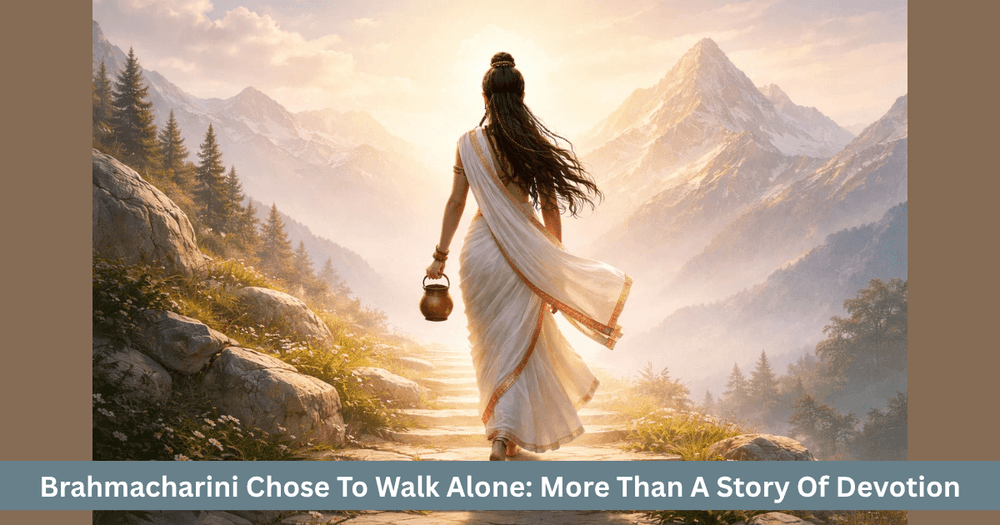 Maa Brahmacharini’s Solitary Journey and Inner Strength