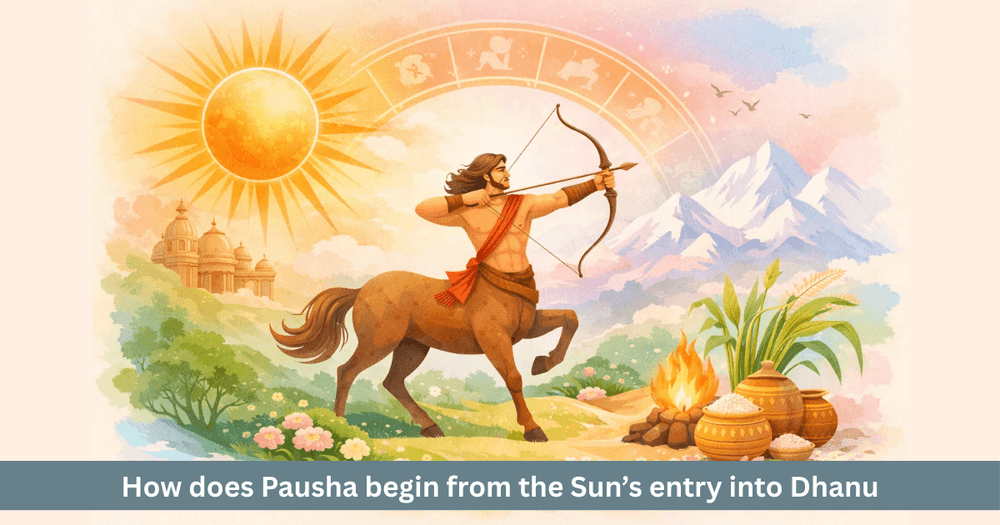 Vedic Link Between Dhanu Rashi and Pausha Month