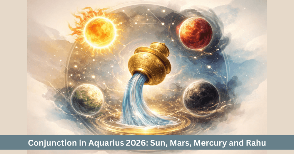 Major Conjunction in Aquarius 2026: Sun, Mars, Mercury, and Rahu Alignment