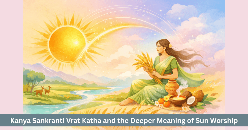 Kanya Sankranti Vrat Katha and Sun Worship