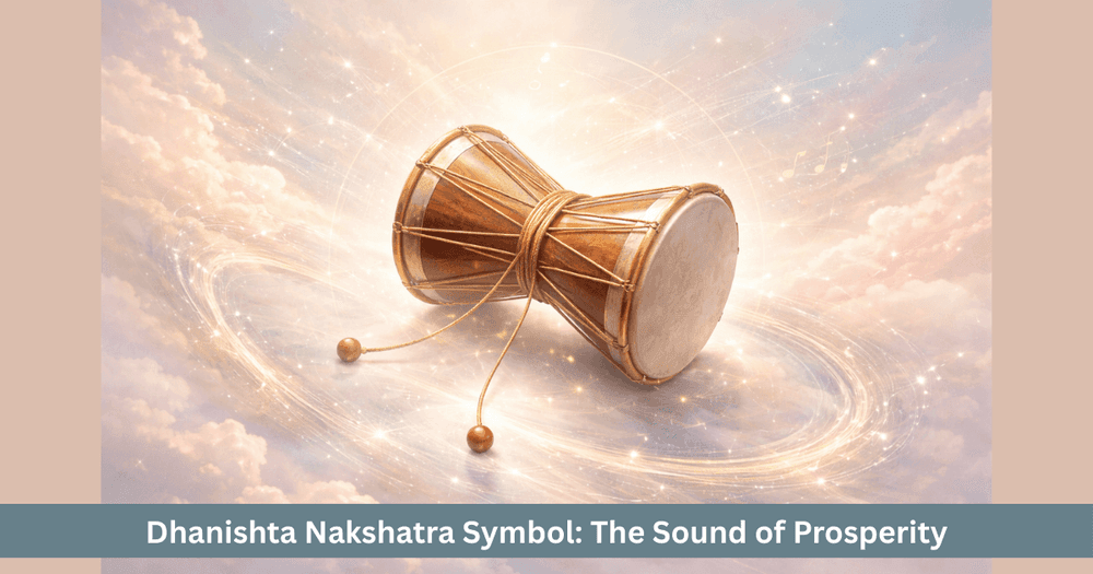 Dhanishta Nakshatra Drum Symbol Meaning, Ashta Vasus, Wealth, Fame and Rhythm of Time