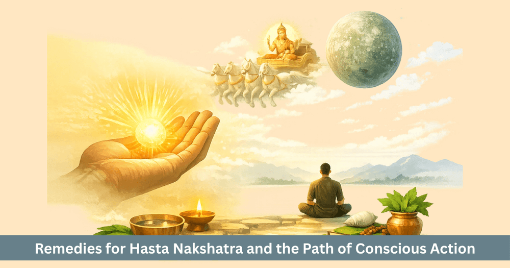 Hasta Nakshatra: Mantras and Mercury Remedies