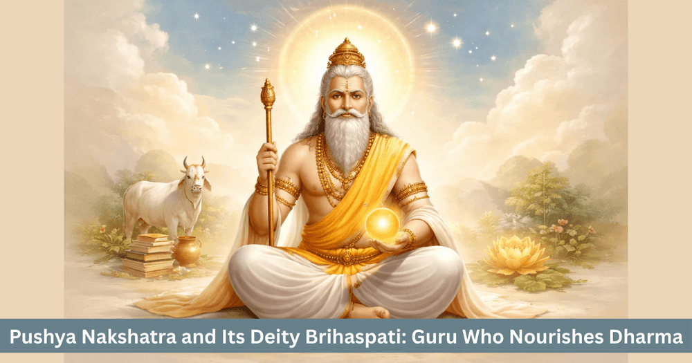Pushya Nakshatra and Brihaspati’s Profound Wisdom