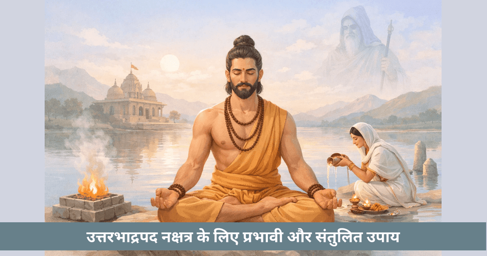 उत्तर भाद्रपदा नक्षत्र उपाय: मानसिक और आध्यात्मिक संतुलन के लिए