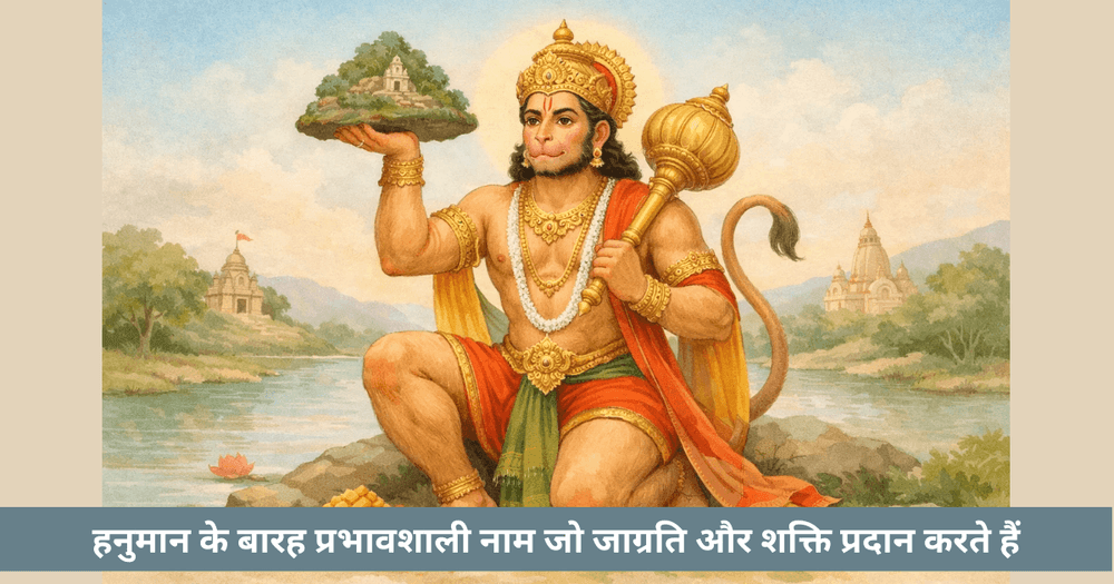 हनुमान जी के 12 नाम और उनका अर्थ