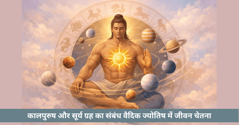 कालपुरुष और सूर्य ग्रह: जीवन और चेतना का केंद्र