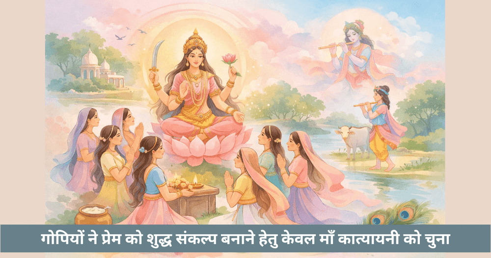 माँ कात्यायनी और गोपियों का चयन