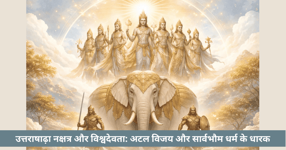 उत्तराषाढ़ा नक्षत्र और विश्वदेवता का आध्यात्मिक महत्व