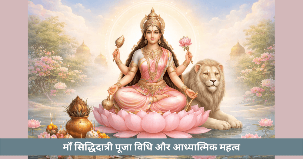माँ सिद्धिदात्री पूजा 2026: मुहूर्त, मंत्र और महानवमी