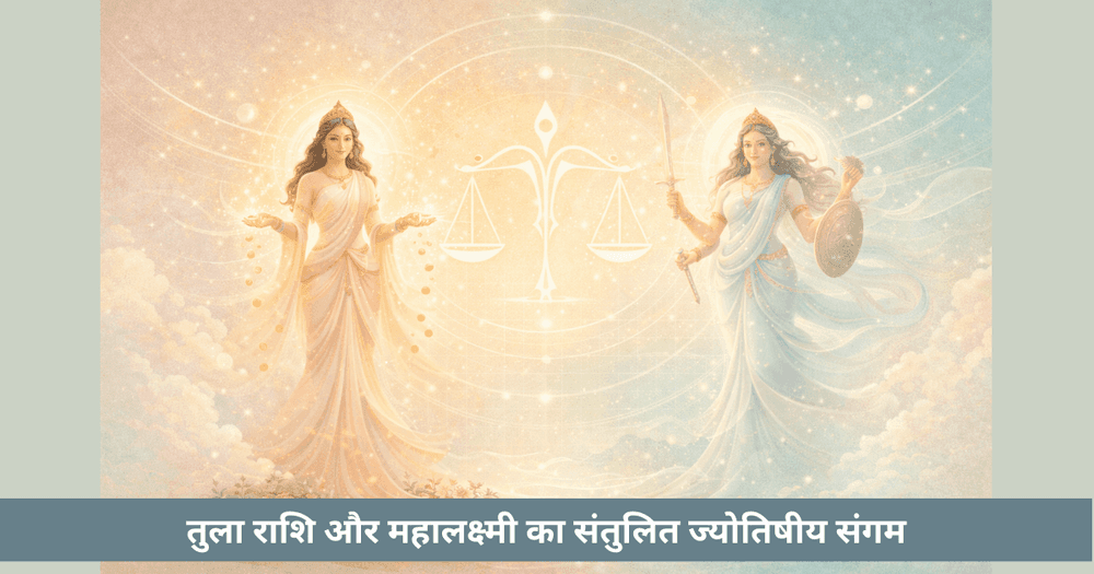तुला और महालक्ष्मी: न्याय और समृद्धि का ज्योतिषीय संगम