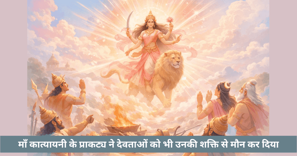 माँ कात्यायनी की उत्पत्ति: जब देवताओं की शक्ति भी कम पड़ी