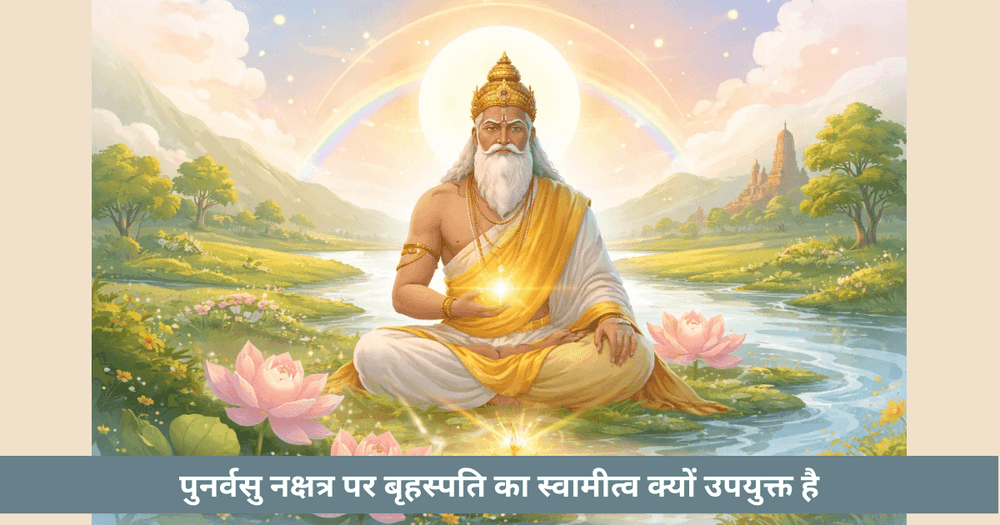 पुनर्वसु नक्षत्र का स्वामी बृहस्पति – अर्थ और प्रभाव