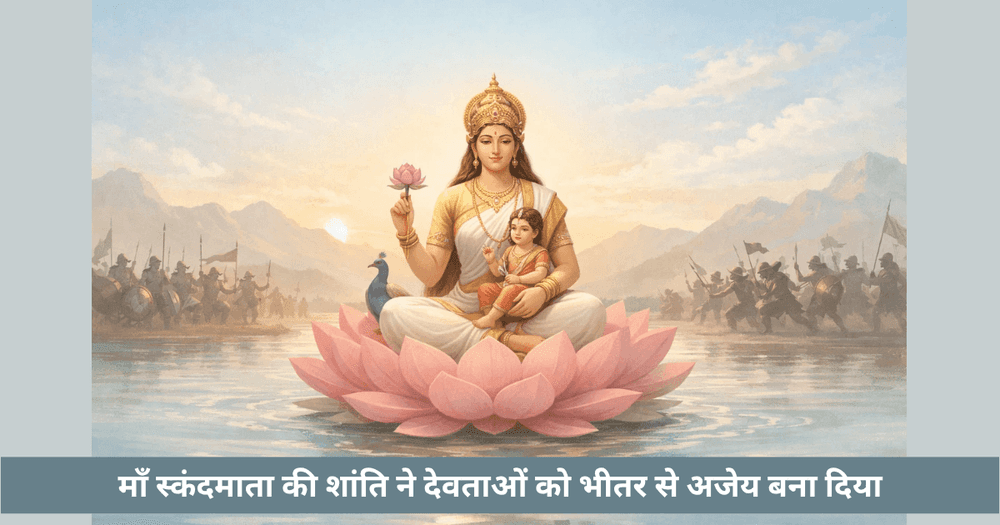 माँ स्कंदमाता की शांति और अजेयता