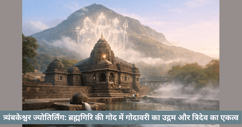 त्र्यंबकेश्वर ज्योतिर्लिंग – गोदावरी का स्रोत और त्रिमूर्ति