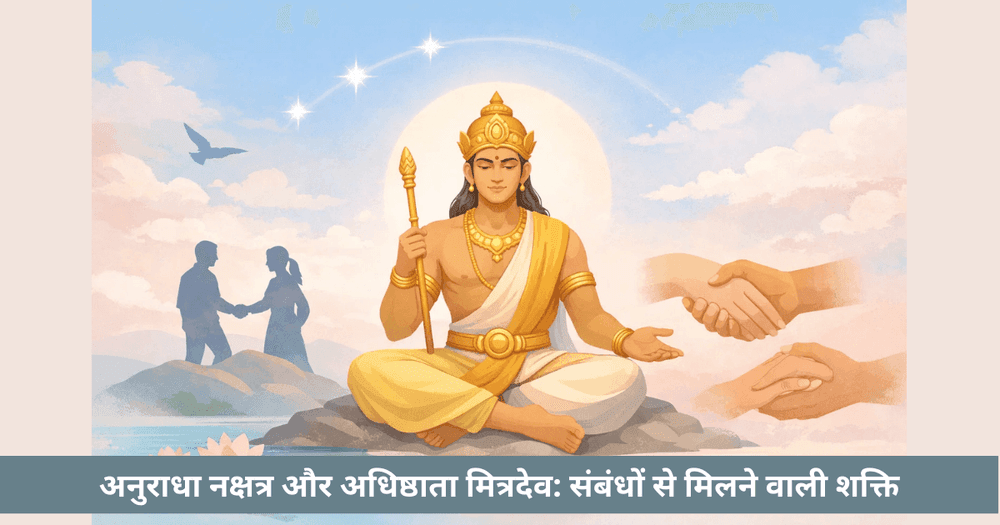 अनुराधा नक्षत्र और मित्र देव का आध्यात्मिक महत्व
