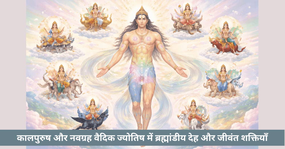 कालपुरुष और नौ ग्रह: ब्रह्मांड और जीवन शक्तियाँ