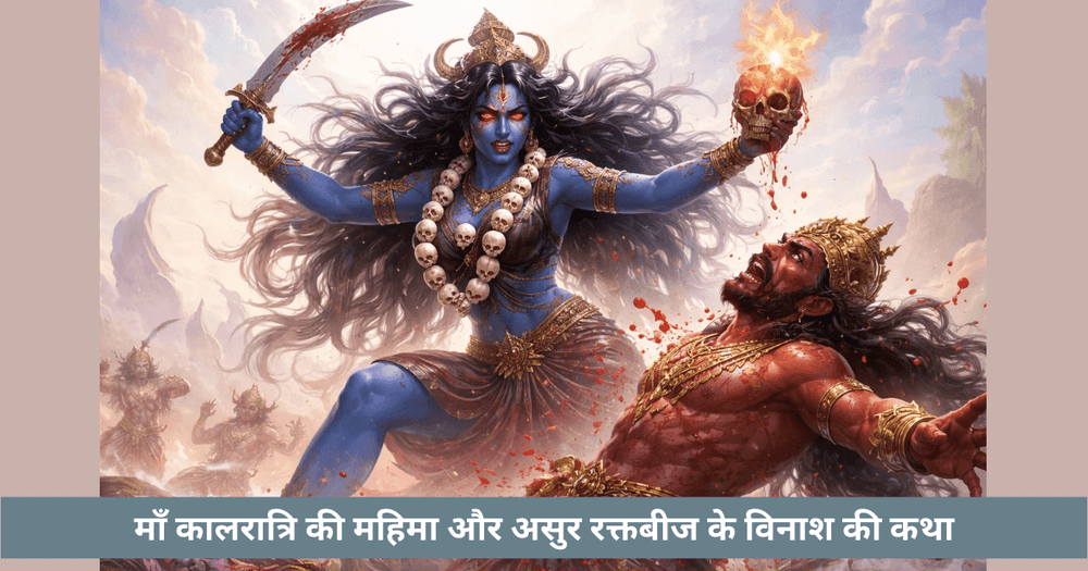 माँ कालरात्रि और रक्तबीज वध की पौराणिक कहानी