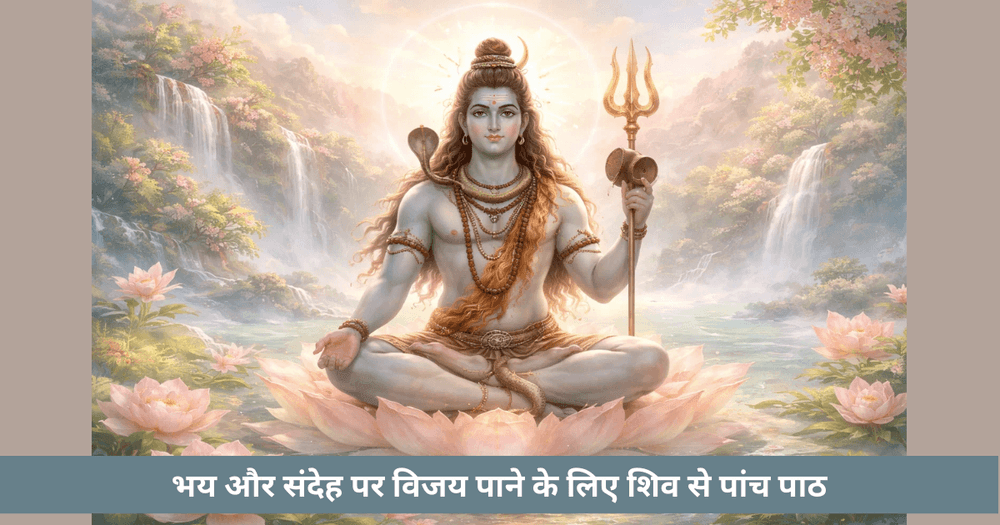 शिव से भय पर विजय के पाँच पाठ: मौन, विष और परिवर्तन