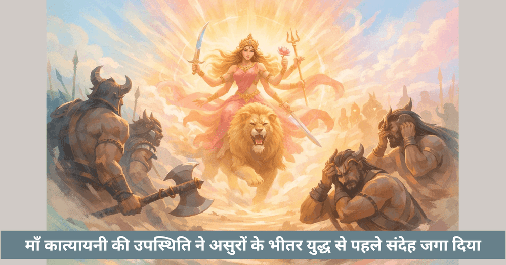 माँ कात्यायनी से असुर क्यों डर गए? युद्ध से पहले का रहस्य