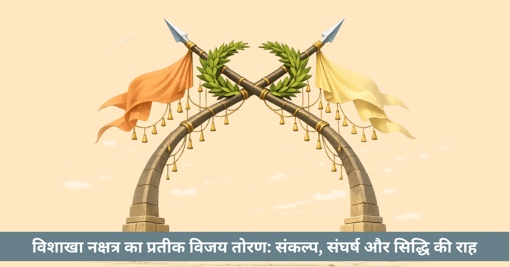 विशाखा नक्षत्र विजय तोरण प्रतीक का अर्थ और महत्व