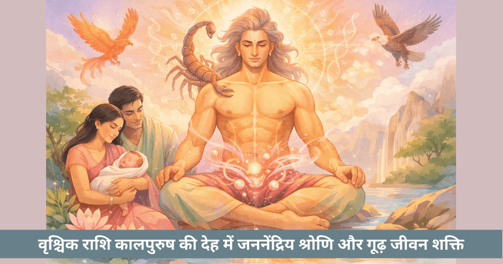 कालपुरुष में वृश्चिक: पुनर्जनन शक्ति