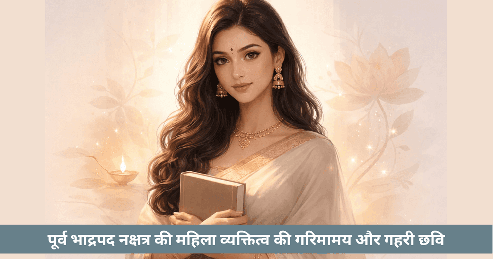 पूर्व भाद्रपद नक्षत्र महिलाएं: बुद्धिमान और संतुलित