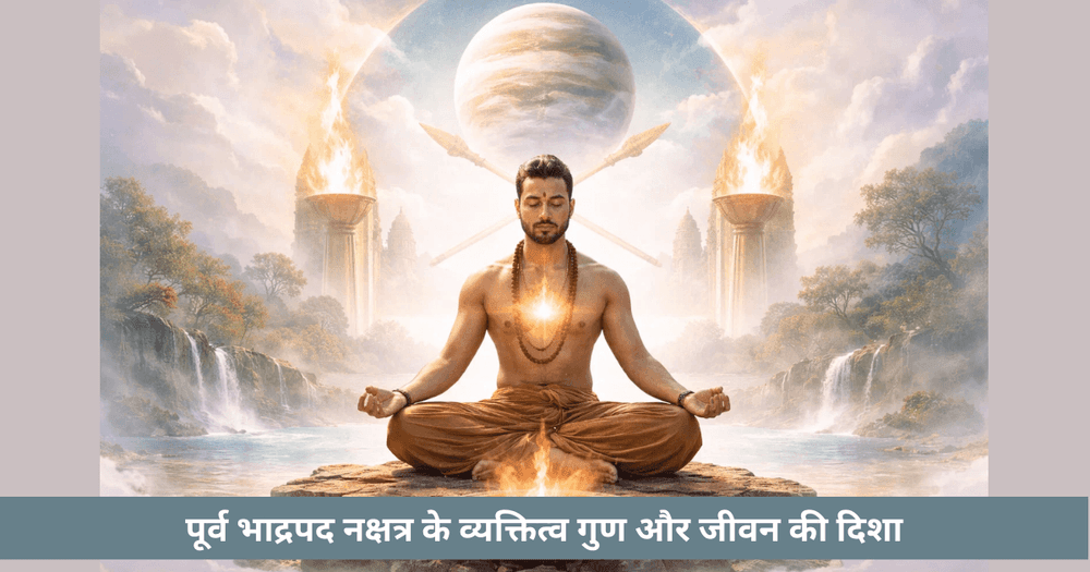 पूर्व भद्रपद नक्षत्र व्यक्तित्व, गुण और मानसिक प्रवृत्ति