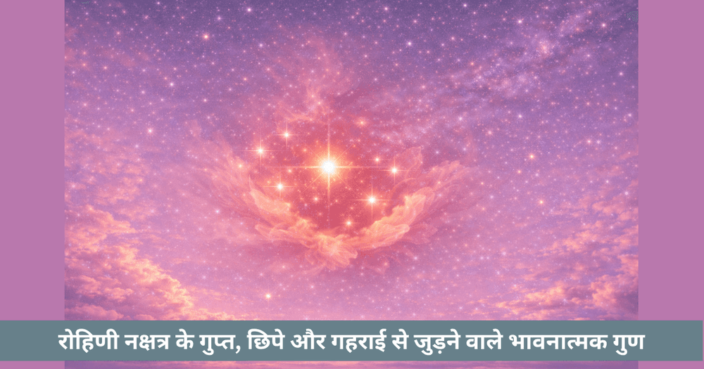 रोहिणी नक्षत्र: छिपे गुण और भावनात्मक शक्ति