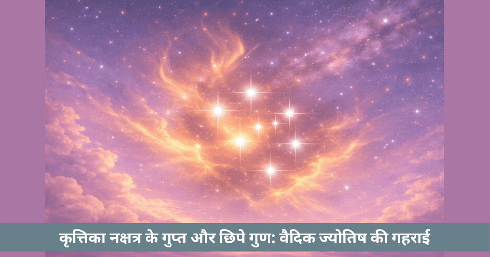 कृत्तिका नक्षत्र: छिपे स्वभाव और आंतरिक अग्नि