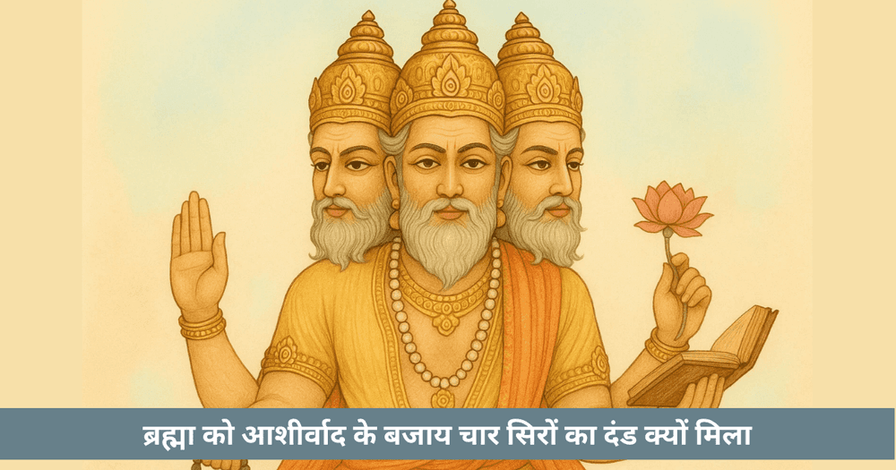 ब्रह्मा के चार सिर: सृष्टिकर्ता को मिला श्राप और आध्यात्मिक शिक्षाएं