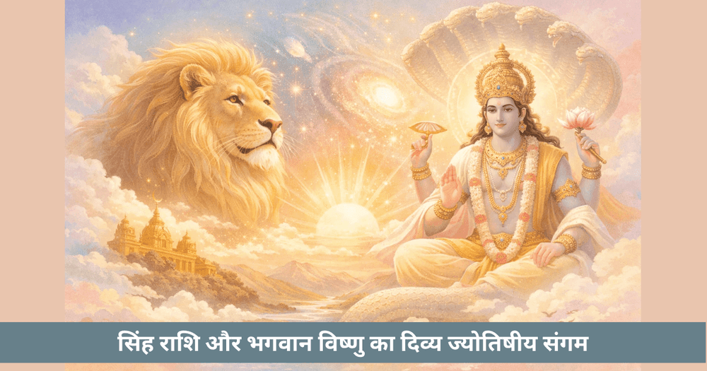 सिंह और विष्णु: नेतृत्व और संरक्षण का ज्योतिषीय संगम