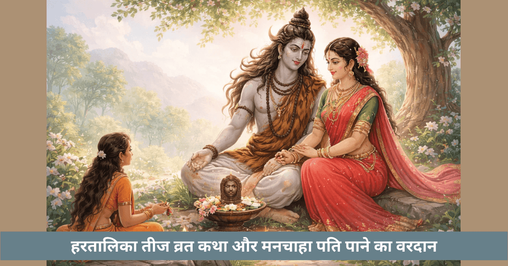 हरतालिका तीज व्रत कथा और पति की प्राप्ति