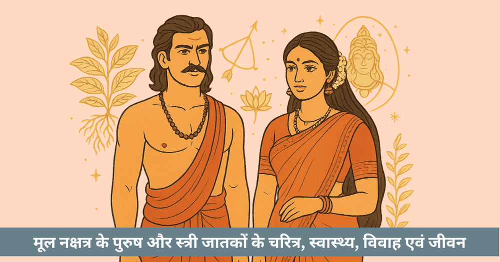 मूल नक्षत्र के पुरुष-स्त्री जातकों के चरित्र, स्वास्थ्य, विवाह और जीवन का विश्लेषण