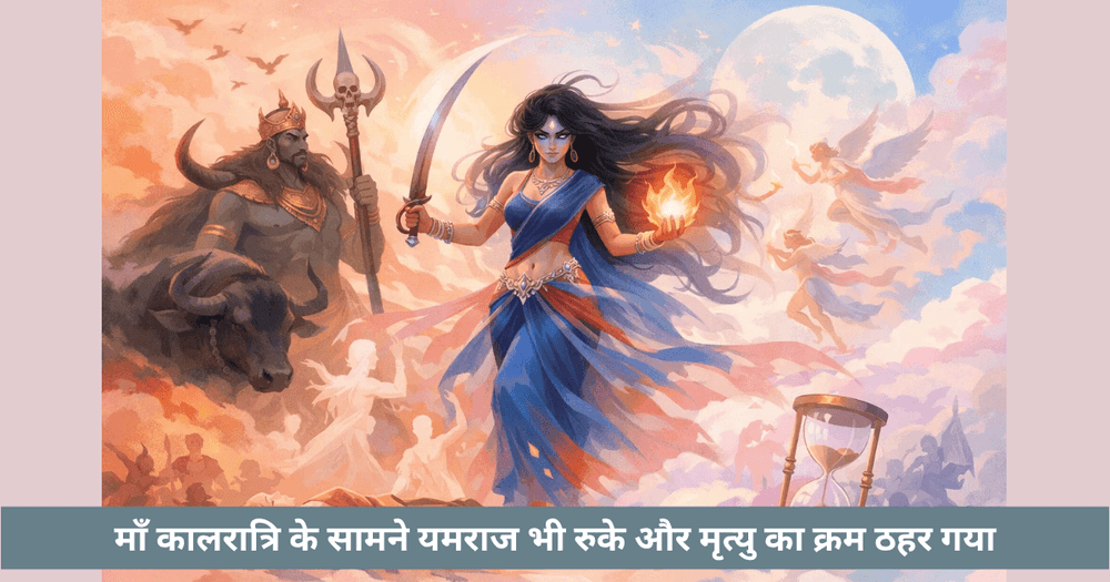 मां कालरात्रि के सामने मृत्यु भी रुकी: अद्भुत रात
