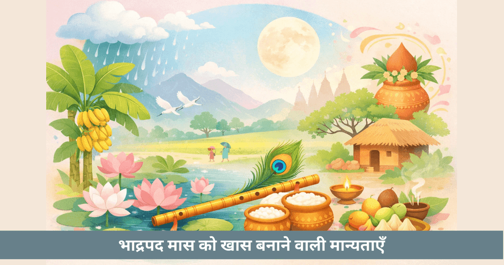 भाद्रपद: धार्मिक व्रत और अनुशासन का महीना