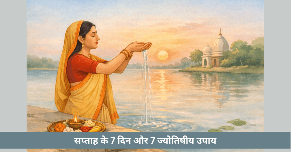 सप्ताह के 7 दिन के शुभ उपाय