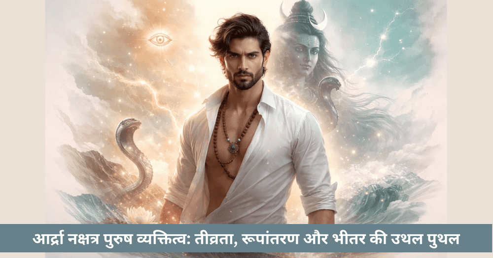 आर्द्र नक्षत्र पुरुष व्यक्तित्व और विशेषताएं