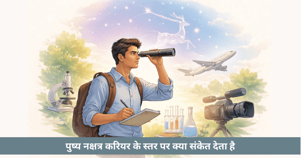 पुष्य नक्षत्र: गुण और करियर विकल्प