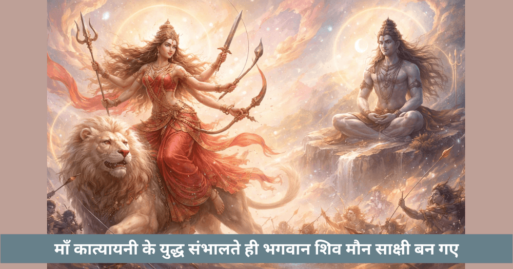 माँ कात्यायनी का नेतृत्व और शिव का मौन