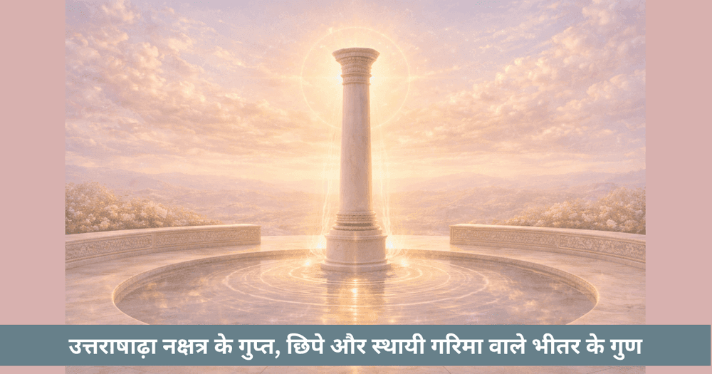 उत्तराषाढ़ नक्षत्र: स्थिर शक्ति और सम्मान के पहलू