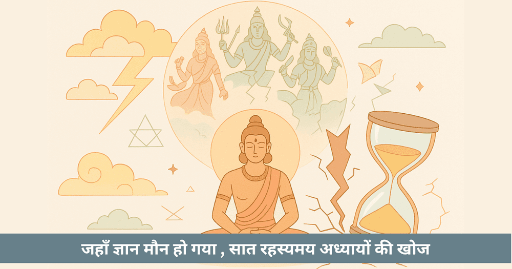 सात खोए पृष्ठ , जब देवत्व ने सत्य को मौन बना दिया